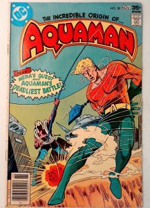Aquaman #58 DC 1977 FN Bronze Age Comic Book 1st Print