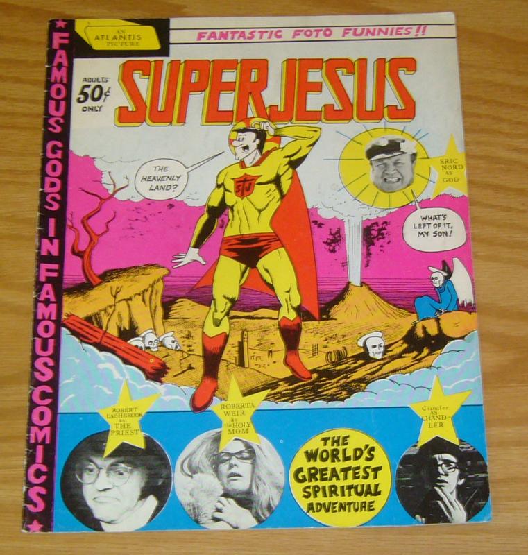 SuperJesus #1 VG (1st) print - atlantis pictures underground comix fumetti 1972