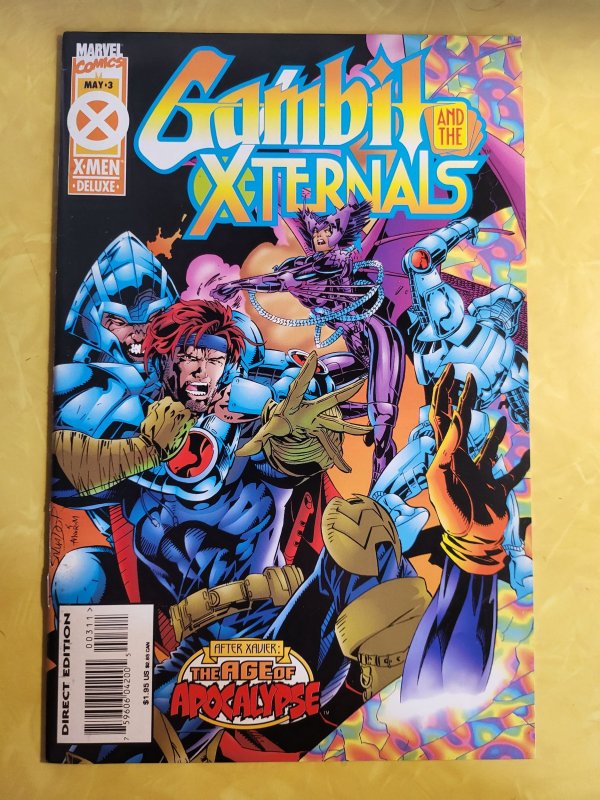 Gambit & The X-Ternals #2 through 4 (1995)