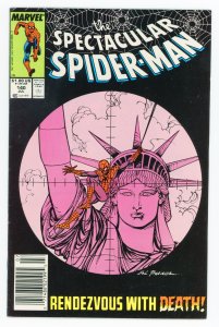 Spectacular Spider-Man #140 Gerry Conway Tombstone Newsstand NM-