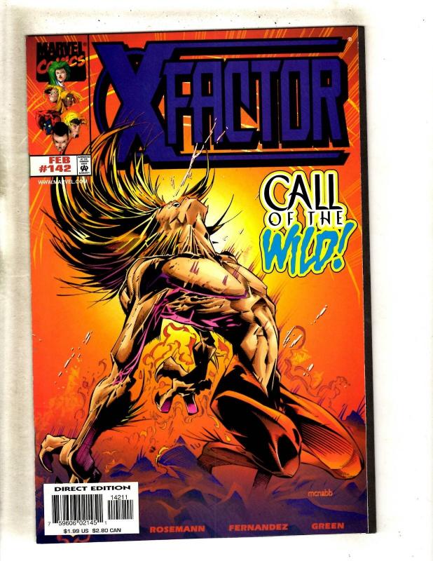 10 X-Factor Marvel Comic Books # 133 134 135 136 137 138 139 140 141 142 MF11