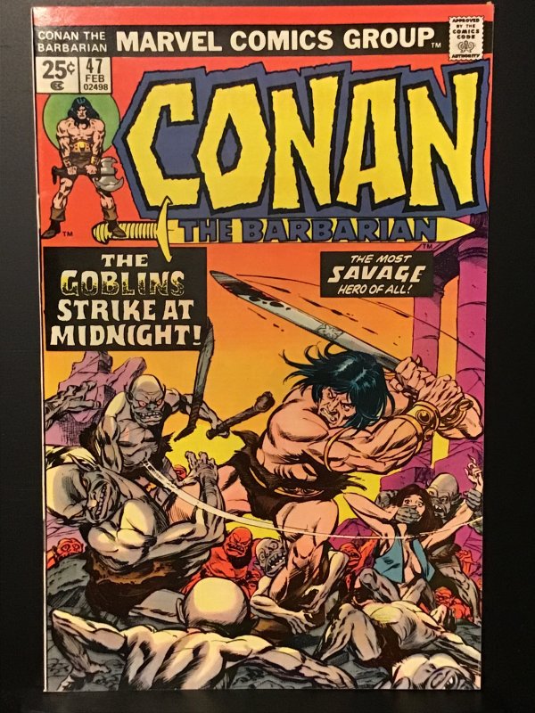 Conan the Barbarian #47 (1975) VF- 7.5