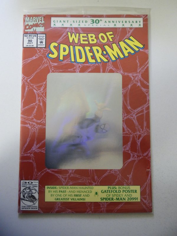 Web of Spider-Man #30 (1992) in poly sealed bag