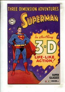 SUPERMAN 3-D (8.0) REPRINT, NO GLASSES!! 1953