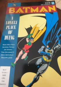 Batman: A Lonely Place of Dying TPB #1 (1990)  