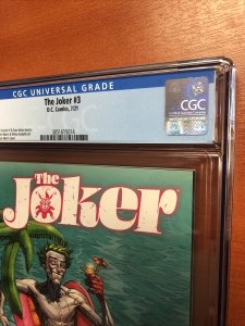 The Joker (2018) # 3 (CGC 9.8 WP) Guillem March Cover