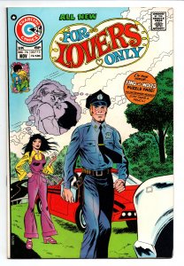 For Lovers Only #73 - Policeman cover - Romance - Charlton - 1976 - (-NM)