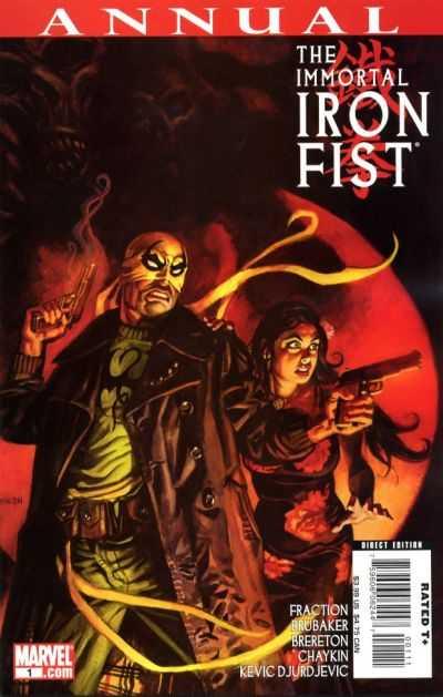 Immortal Iron Fist Annual #1, NM- (Stock photo)