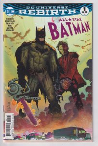 All Star Batman #1 Variant Cover (2016) Batman