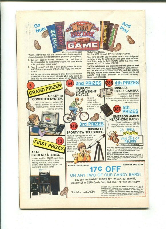 UNCANNY X-MEN #196 - WHAT WAS THAT The Fisherman Collection (7.5) 1985