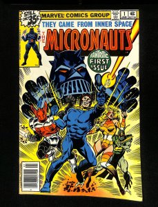 Micronauts #1 1st Baron Karza and Bug!