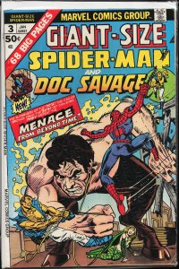 Giant-Size Spider-Man #3 (1975) Doc Savage
