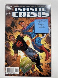 Infinite Crisis 4 NM Near Mint Signed George Jimenez DC 2006