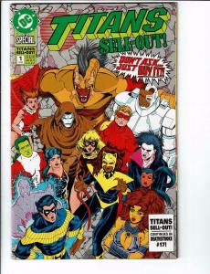 5 DC Comics; # 1 3 13 Holy War Infinite Crisis Millennium Titans Manhunter J99