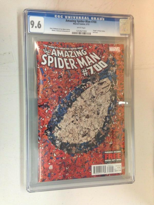 Amazing Spider-Man 700 CGC 9.6 Death of Peter Parker