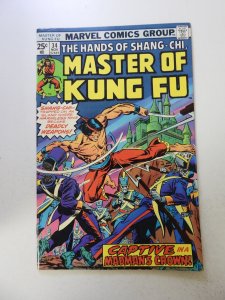 Master of Kung Fu #34 (1975) VF- condition