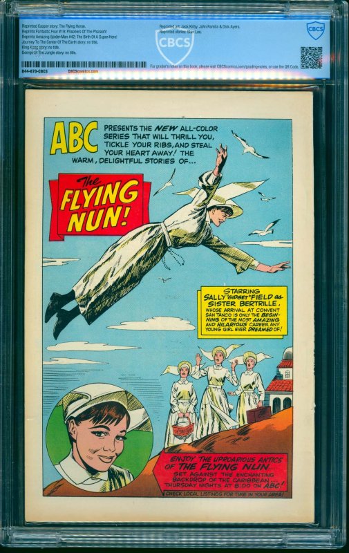 America's Best TV Comics #1 CBCS VF 8.0 Off White to White