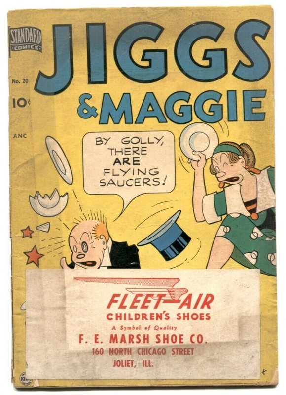 Jiggs and Maggie #20 1951- Golden Age comic G