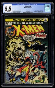 X-Men #94 CGC FN- 5.5 White Pages New Team Begins!