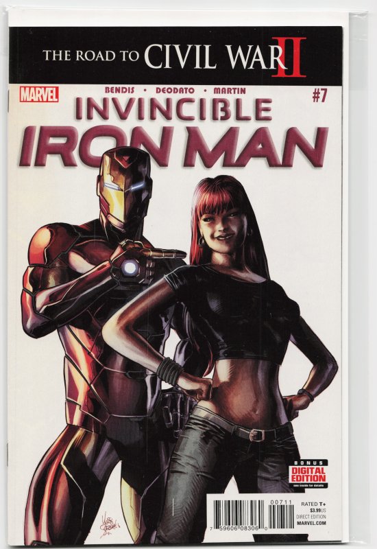 Invincible Iron Man #7 (2016) Iron Man [Key Issue]