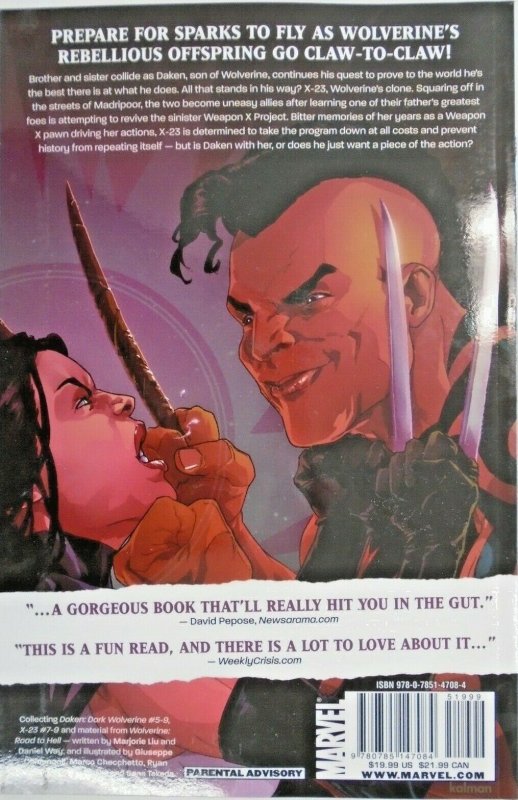 Daken Dark Wolverine vs X-23 TP; 50% Off!