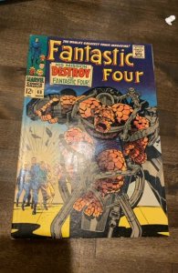 Fantastic Four #68 (1967)Destroy the fantastic four