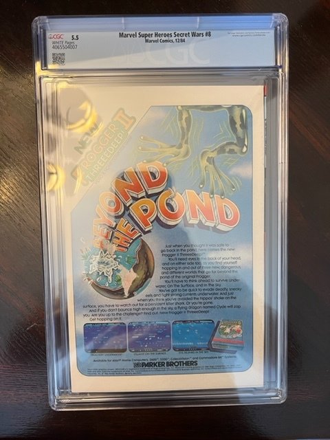 Marvel Super Heroes Secret Wars #8 (1984) - CGC 5.5 - 1st Alien Symbiote