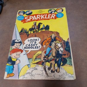 United Features syndicate SPARKLER Comics #97 Feb 1951 golden age nancy sluggo