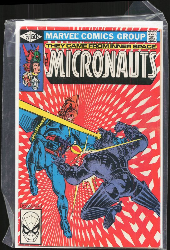 Micronauts #27 (1981) Micronauts / Enigma Force