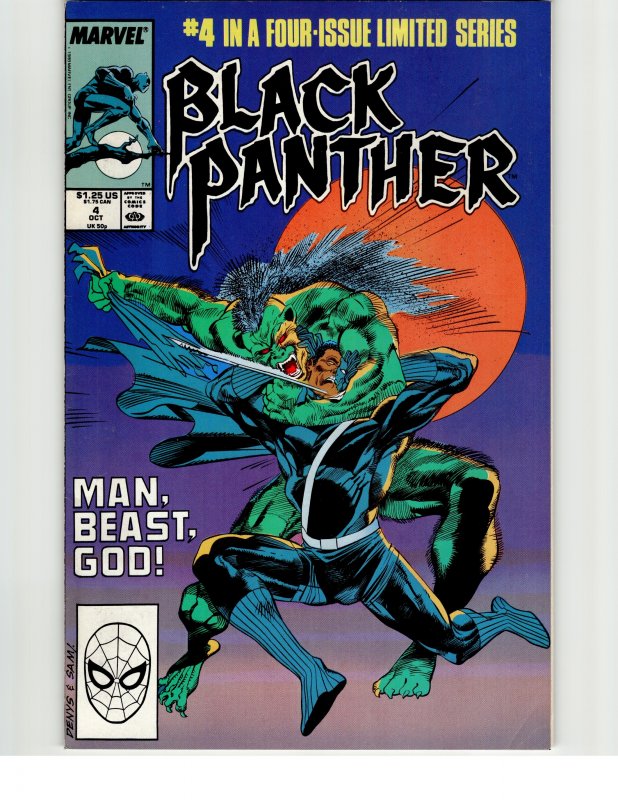 Black Panther #4 (1988) Black Panther