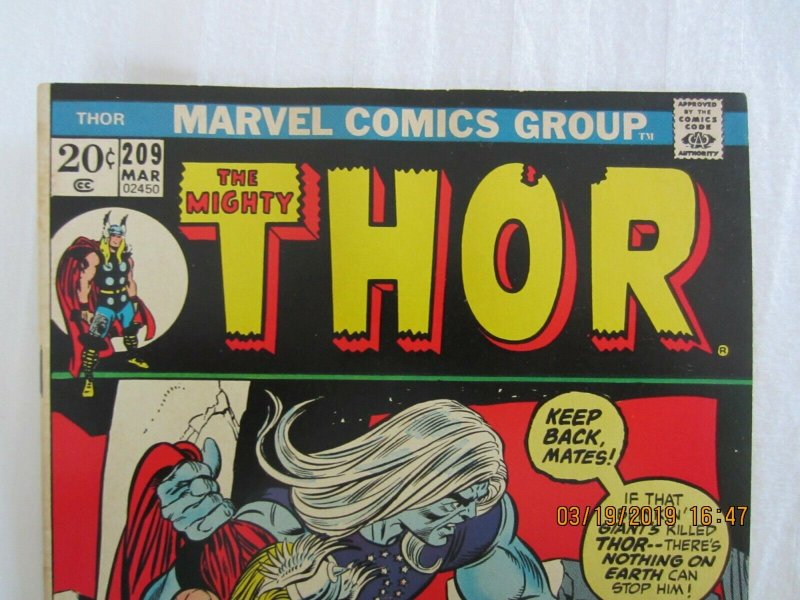 THE MIGHTY THOR #208 1ST APPEARANCE DEMON DRUID