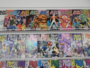 Alpha Flight 1-92 Complete Run W/ Annuals #1,2!! Avg FN Condition!