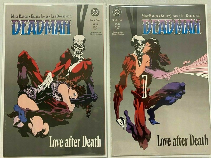 Deadman Love After Death set #1 + #2 DC 2 different books 8.0 VF (1989) 