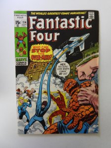 Fantastic Four #114 (1971) FN- condition small amount moisture damage