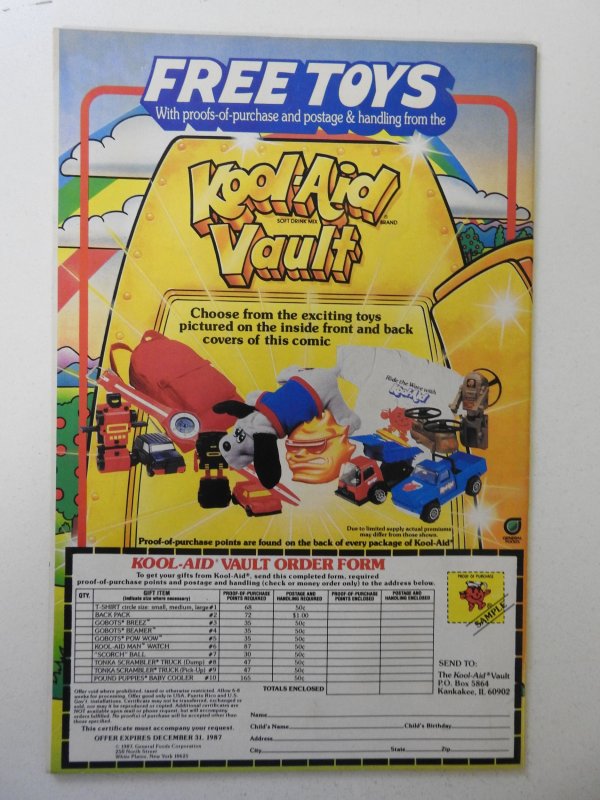 The Adventures of Kool-Aid Man #4 (1988) FN Condition!