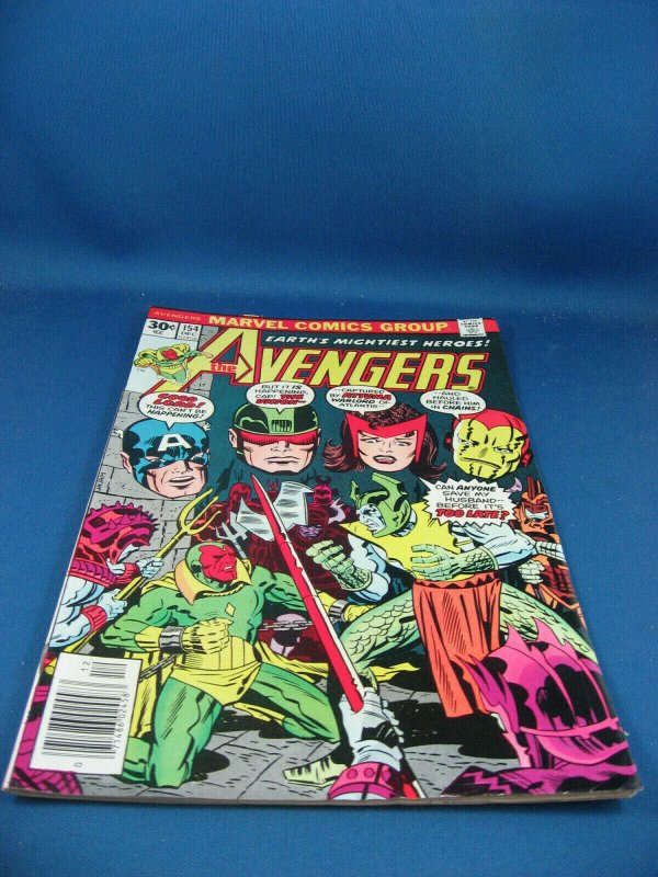 THE AVENGERS 154 VF 1976