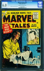 MARVEL TALES #132-ATLAS HORROR-cgc 6.0-1955 - 0165457006