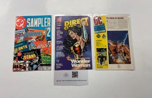 3 DC Comics Sampler #2 Direct Currents #84 90 5 JW15