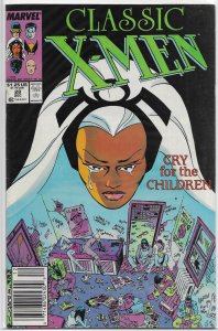 Classic X-Men   #28 VG (rep. XM 122)