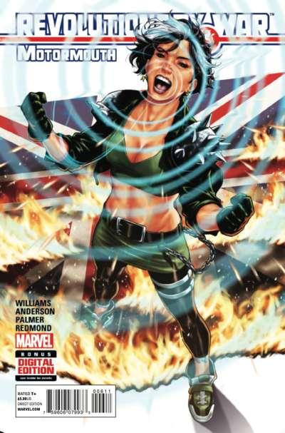 Revolutionary War: Motormouth #6, VF+ (Stock photo)