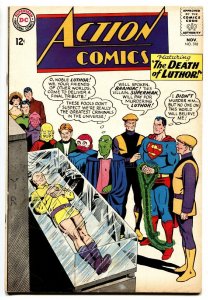 ACTION COMICS #318 comic book 1964-SUPERMAN-DEATH OF LUTHOR!!! FN/VF