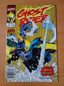 Ghost Rider #9 Newsstand Variant ~ NEAR MINT NM ~ 1991 Marvel Comics