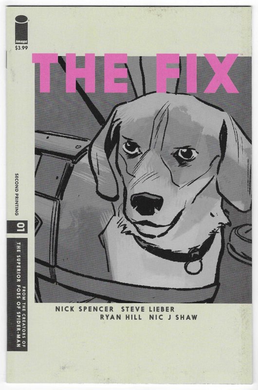 The Fix #1 Second Print Cover (2016)