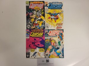 4 Quasar Marvel Comic Books #25 31 33 34 39 TJ19