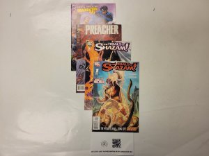 4 DC Vertigo Comics #1 2 Shazam + #30 Preacher + #2 Graduation Day 51 TJ45