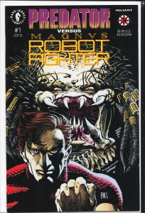 Predator vs. Magnus Robot Fighter #1 (1992) Predator