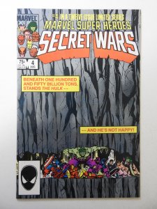 Marvel Super Heroes Secret Wars #4 (1984) VF Condition!