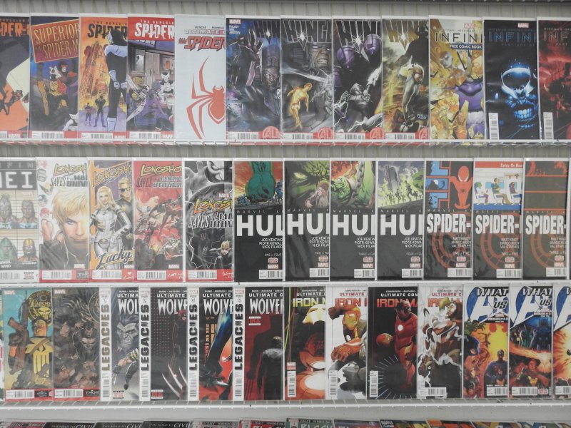 Huge Lot 160+ Comics W/ Spider-Man, Infinity, Wolverine, +More! Avg VF/NM Cond!