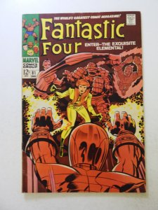 Fantastic Four #81 (1968) VF- condition
