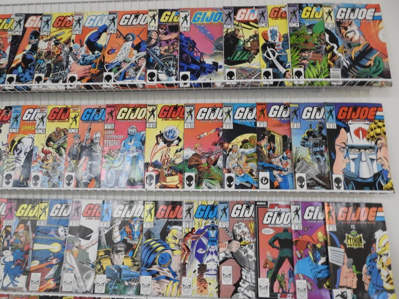 Huge Lot of 160+ Comics W/ G.I. Joe only!! Avg VF Condition!